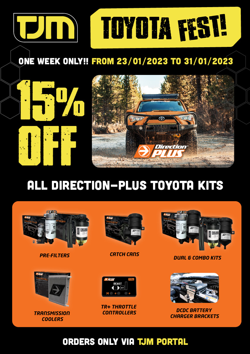 Direction Plus TJM Toyota Fest promotion