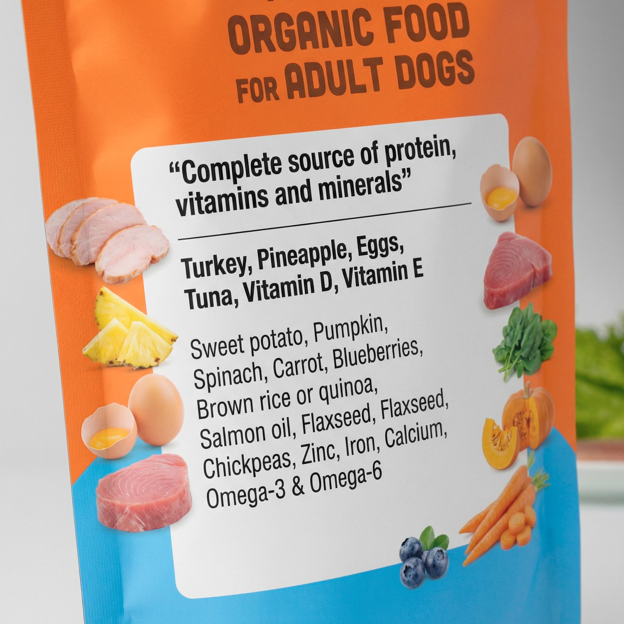 Essential Nutrition K9 packaging ingredients